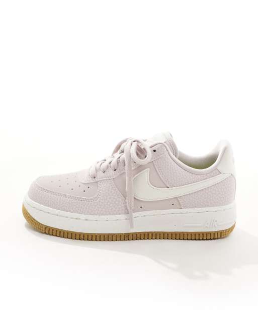 Nike Air Force 1 07 NN premium trainers in grey and brown