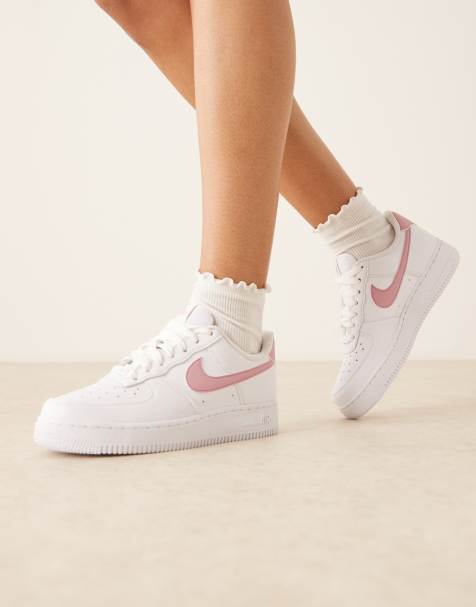 Nike Air Force 1 '07 NN sneakers in white & pink - view 1