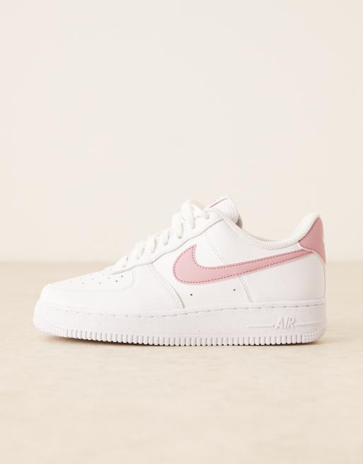 Nike Air Force 1 '07 NN sneakers in white & pink, 2 of 5