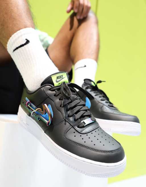 Nike Air Force 1 '07 PRM Custom Utility trainers with multi