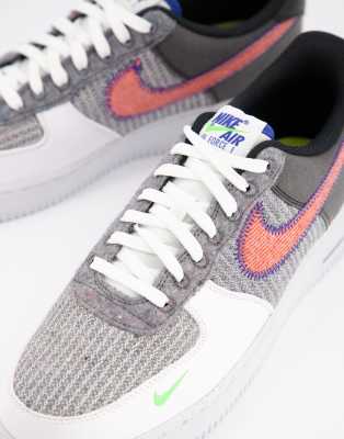 nike air force 1 07 gray