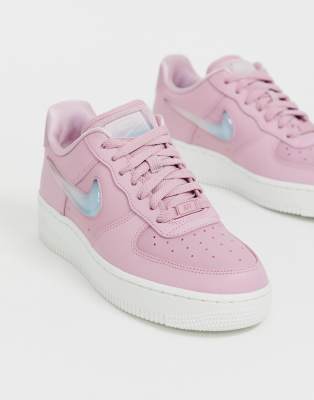 nike air force premium pink