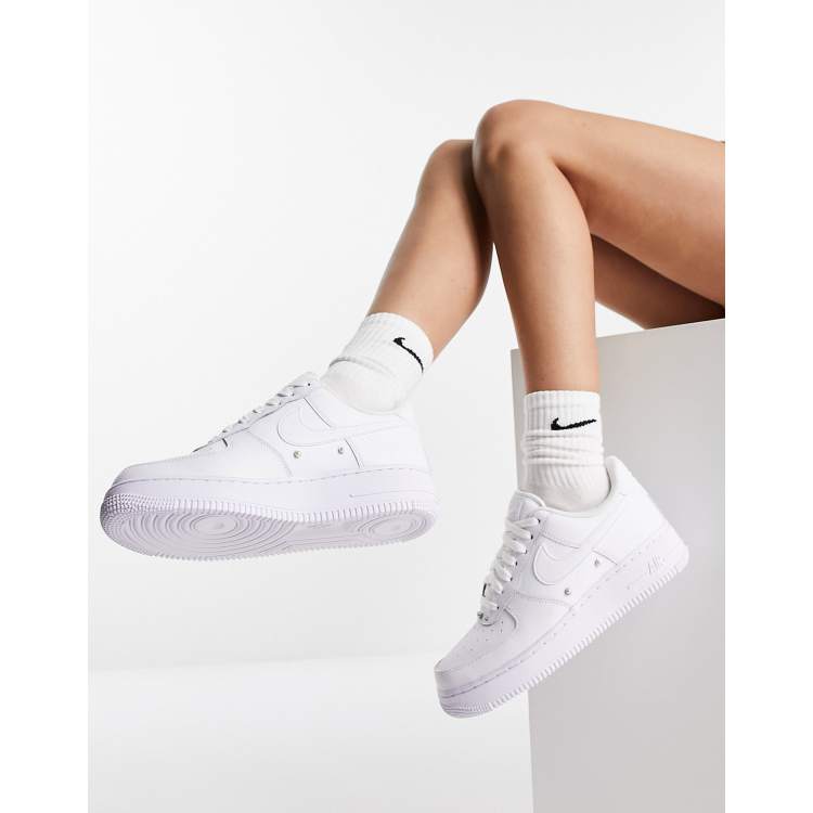 Air force 1 pearl white sale