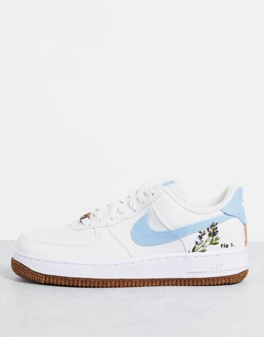 Nike air force 1 '07 2 trainer white outlet / obsidian