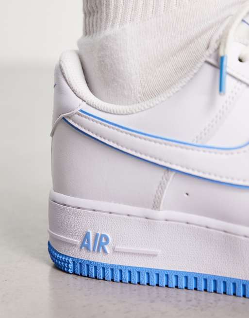 Nike air force outlet 1 bianche e blu