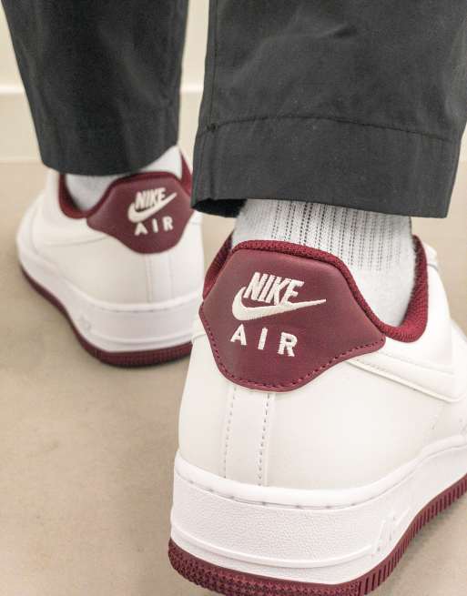 Air force bianche store e bordeaux