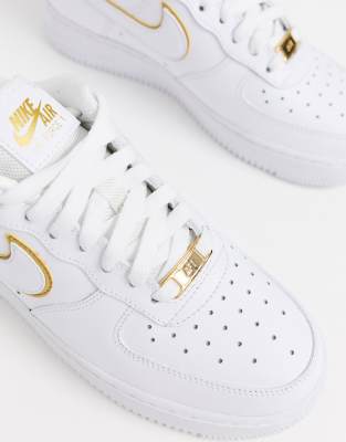 nike air force one gold