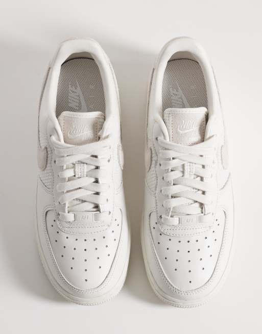 Nike - Air Force 1 '07 - Sneakers bianco sporco, 3 di 5