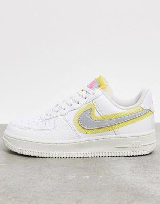 air force 1 argento