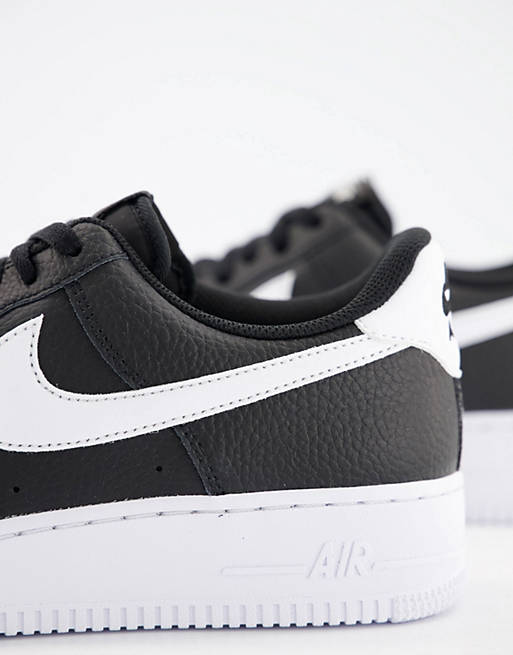 Nike Air Force 1 ' sneakers i sort og hvid | ASOS