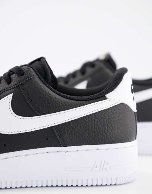 Air force 1 2025 07 sort og hvid