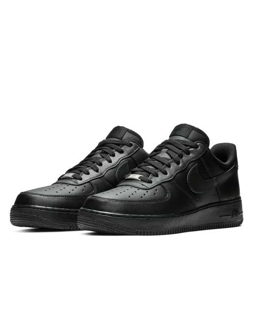 Nike Air Force 1 07 sneakers in black BLACK ASOS