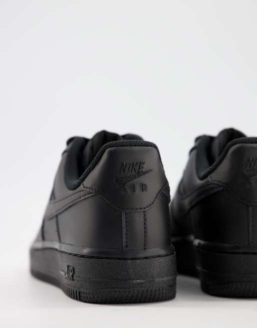 Nike Air Force 1 '07 sneakers in black, 2 of 4