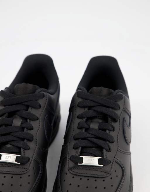 Nike Air Force 1 '07 sneakers in black, 3 of 4