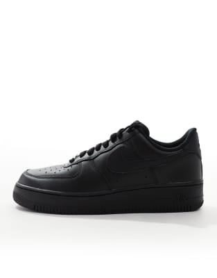 Nike Air Force 1 '07 Lx In Black