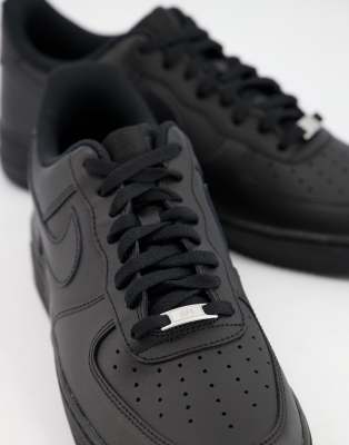 asos black air force 1