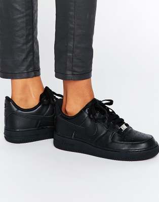 nike air force 1 black style