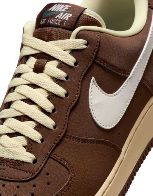 Nike air force outlet 1 low brown white