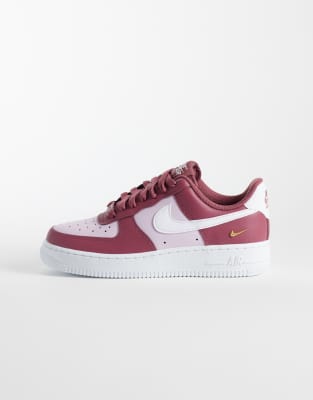 Nike Air Force 1 '07 Sneakers In Pink