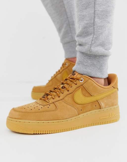 Nike Air Force 1 07 sneakers in flax CJ9179 200