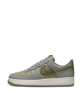 Nike Air Force 1 '07 Sneakers In Green Multi