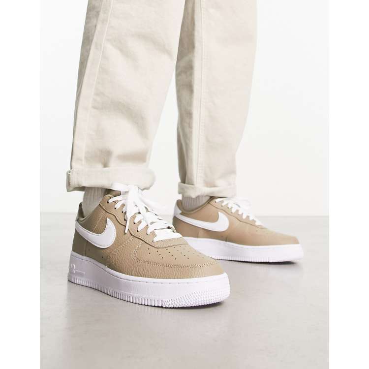 Nike khaki air deals force 1