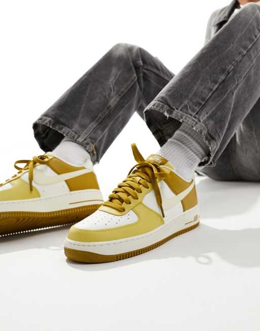 Nike air force 1 07 mustard best sale