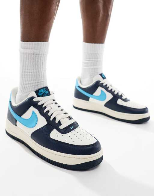 Nike Air Force 1 07 sneakers in navy and blue