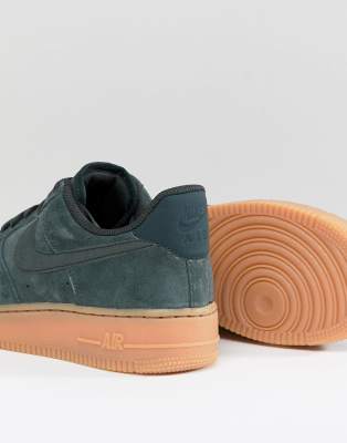 af1 suede green