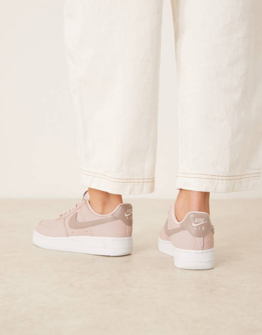 Nike Air Force 1 '07 sneakers in pink, 4 of 5