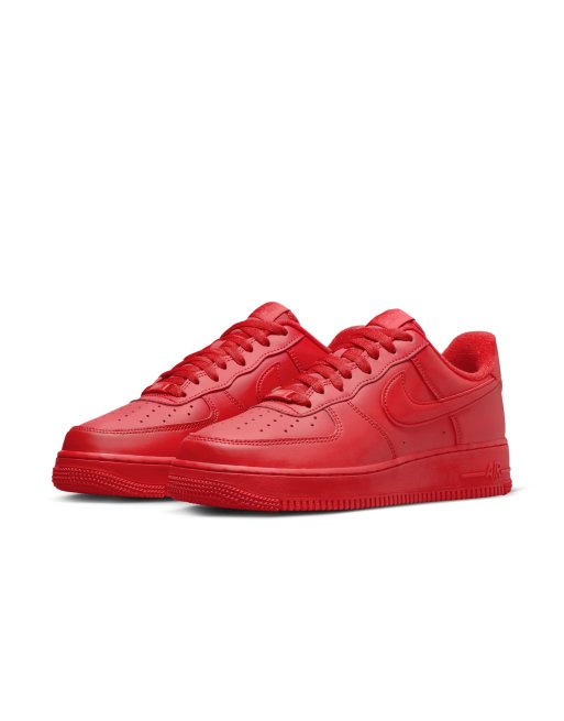 Nike Air Force 1 07 sneakers in red ASOS