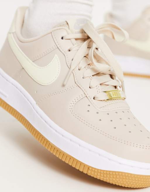 Nike Air Force 1 '07 sneakers in sand | ASOS