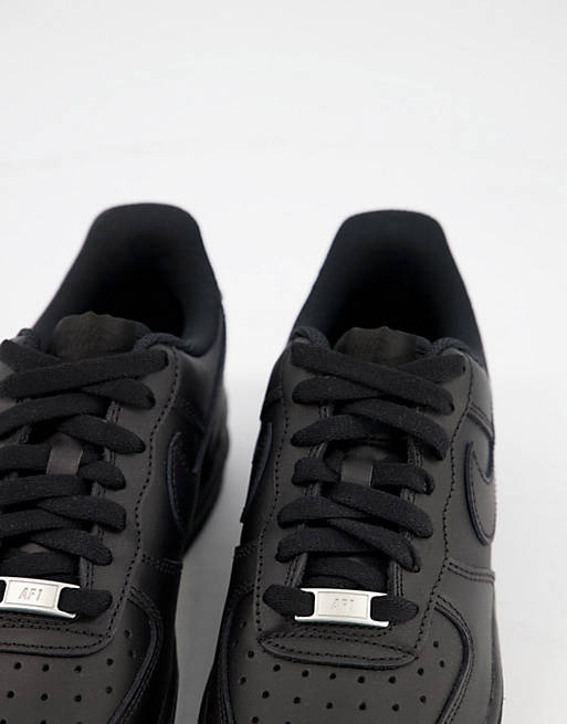 Nike Air Force 1 '07 Sneakers in Triple Black