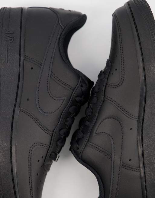 Air force 1 low black deals