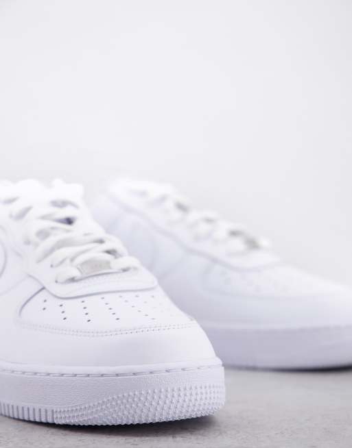 sexo difícil audible Nike Air Force 1 '07 sneakers in triple white | ASOS