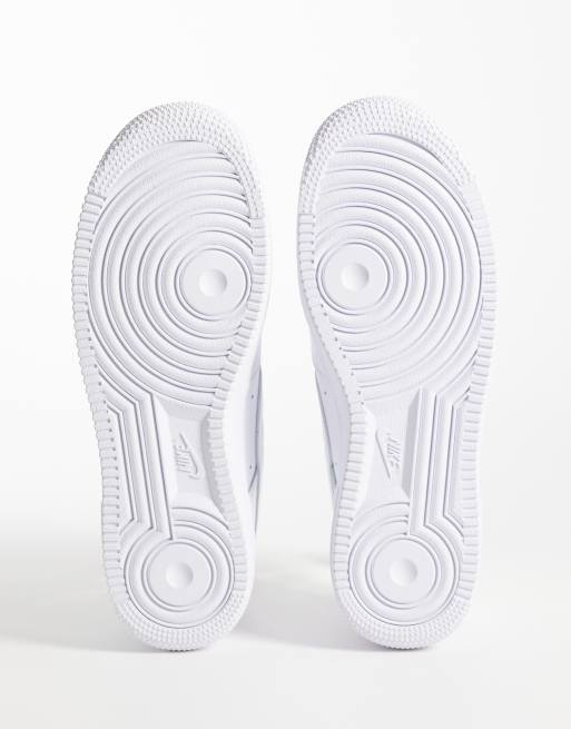 Nike Air Force 1 '07 sneakers in triple white, 5 of 5