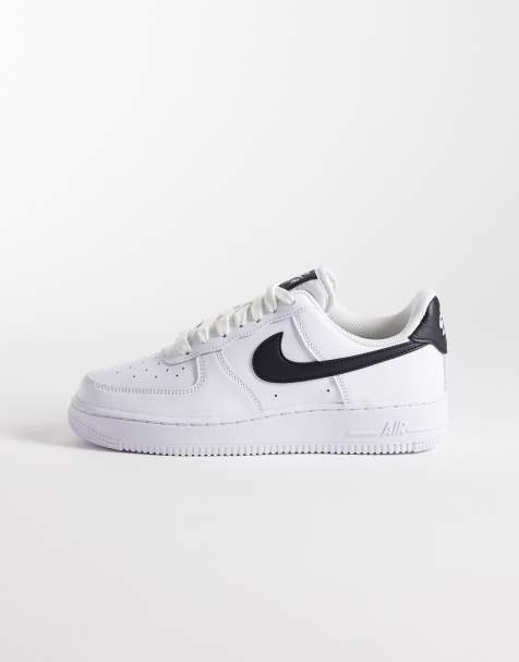 Nike Air Force 1 '07 sneakers in white and black - view 1