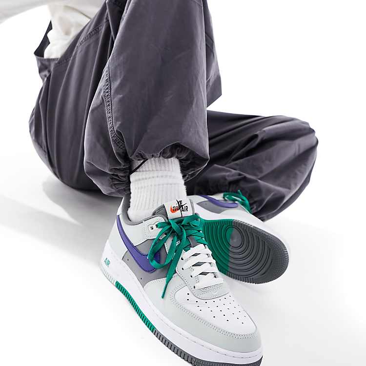 Nike Air Force 1 '07 sneakers in white and multi | ASOS Nike Air Force 1 '07 sneakers in white and multi | ASOS