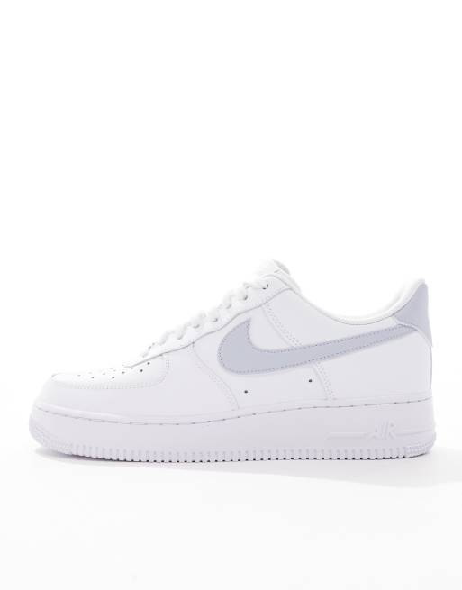 Nike Air Force 1 '07 sneakers in white & gray, 2 of 5