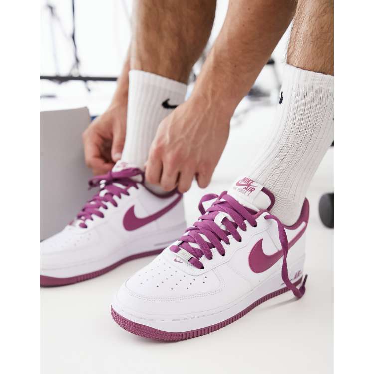 Air force 1 femme bordeaux hot sale