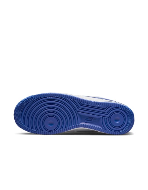 White  and  pl blue air force 1 07 se trainers sales