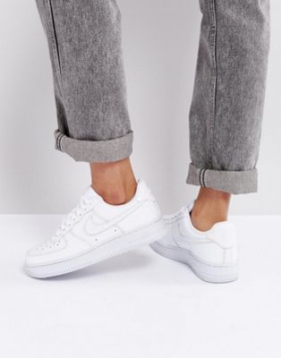 nike air force 1 07 patent white grey