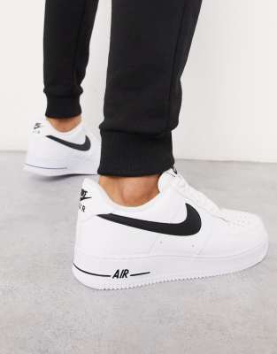 nike air force 1 trainers in white