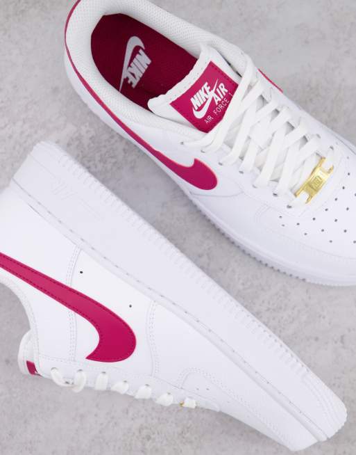 Rood discount witte nikes