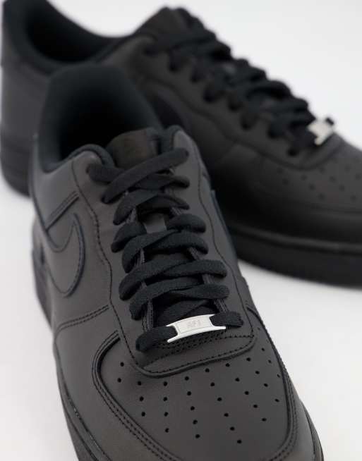 Nike - Air Force 1 '07 - Sneakers in zwart, 2 van 4