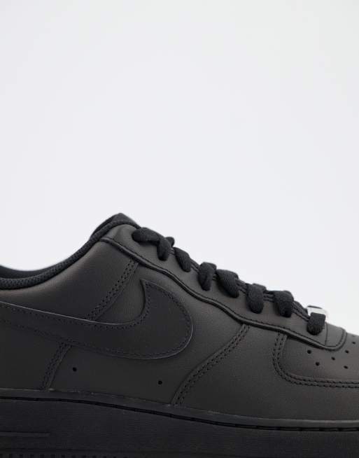 Nike - Air Force 1 '07 - Sneakers in zwart, 3 van 4