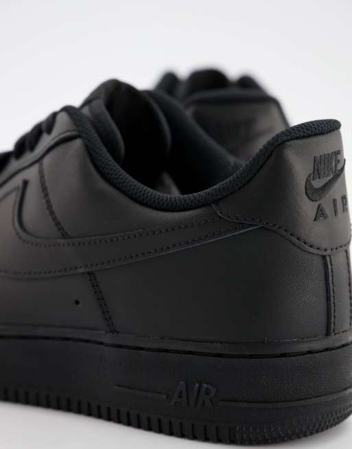 Nike - Air Force 1 '07 - Sneakers in zwart, 4 van 4