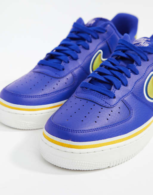 Nike Air Force 1 07 Sport Trainers In Blue AJ7748 400 ASOS