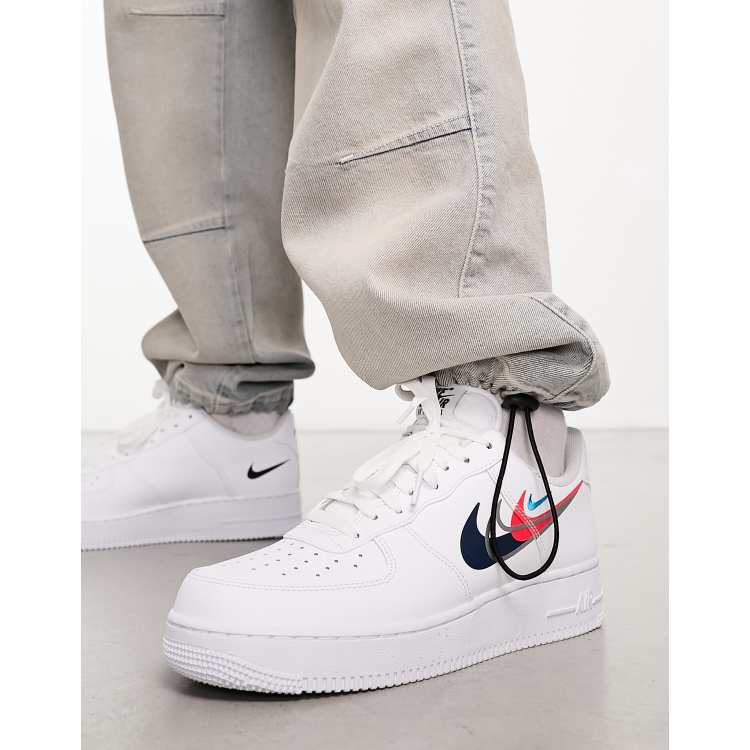 Nike air force hot sale 1 07 swoosh