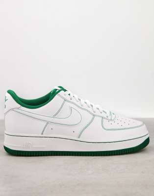 nike air force green stitch